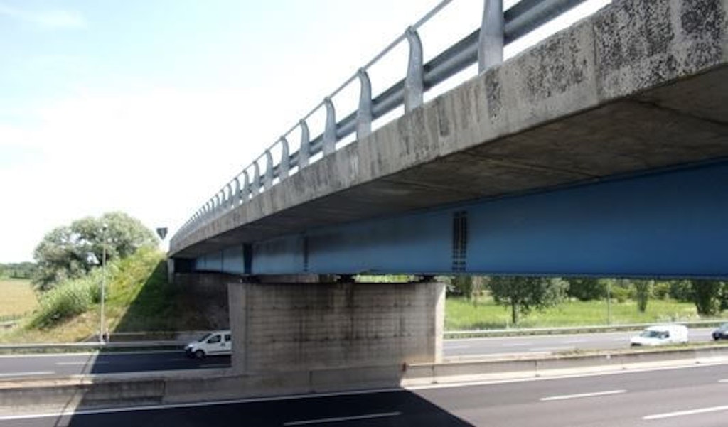 Figure 4. The overpass Cesena Nord (A14)