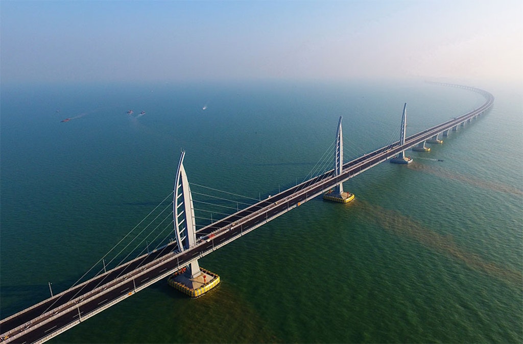 Hong-Kong Macao bridge monitoring