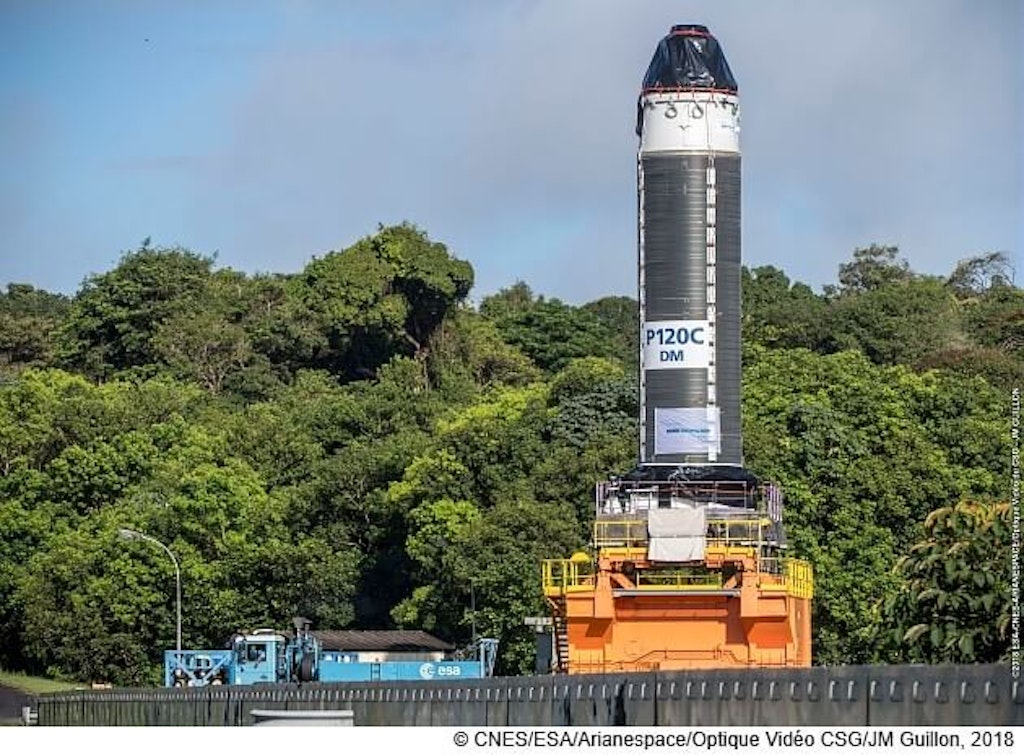 Ariane 6 P120C rocket booster