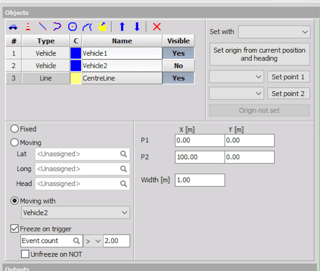 Figure 7. DewesoftX polygon trigger lock function.