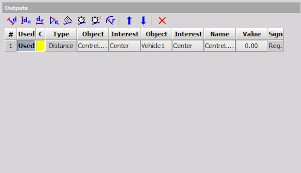 Figure 8. Dewesoft X polygon output channels setup.