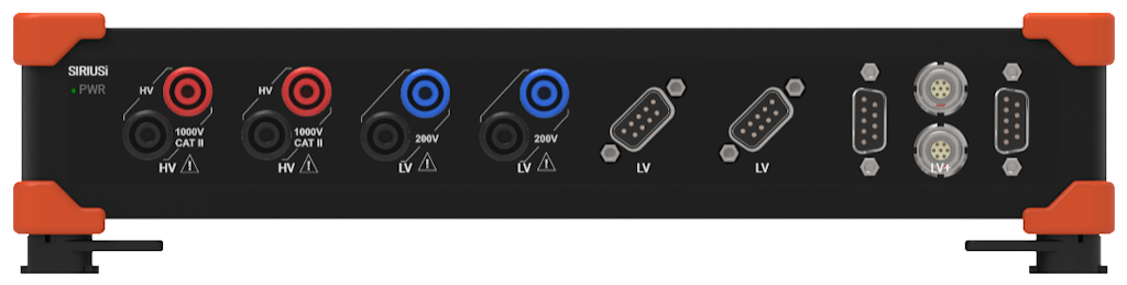 SIRIUS isolated data acquisition system (SIRIUSi-2xHV-2xLV-Ban-2xLV-2xLV+)