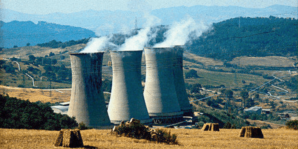 Lardello geotermal power plant