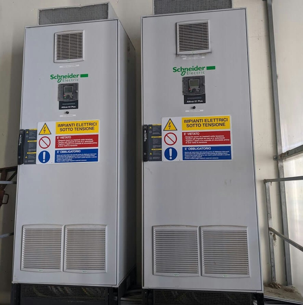 The inverters at the Talete pumping site are designed for a wide range of power ratings and voltages
