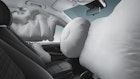 Airbags inside car