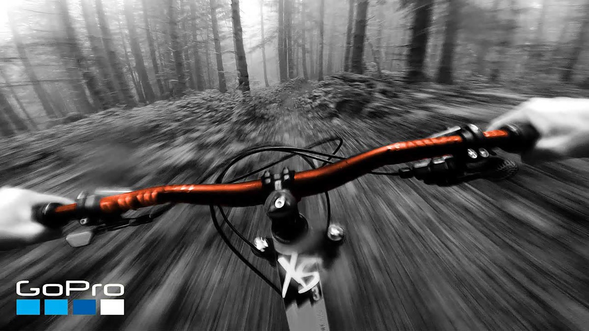 GoPro Camera and GNSS Data Acquisition Synchronized on a Mountain Bike