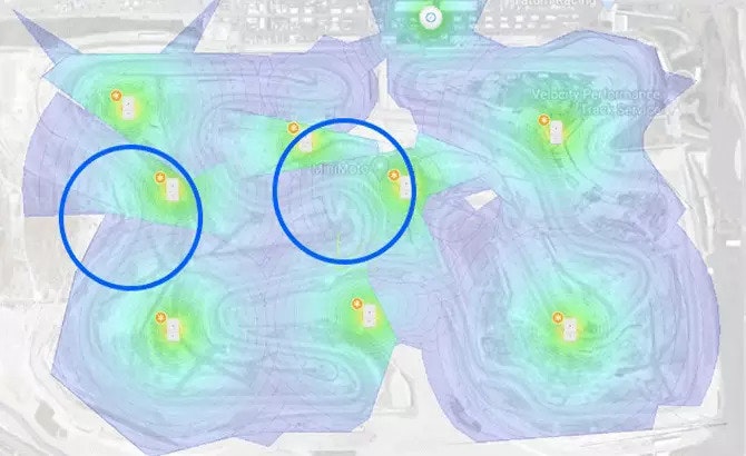 Mesh Core Router Coverage Map Mesh WiFi Network for Remote Data Acquisition | Dewesoft