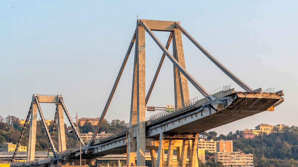 Bridge collapsed monitoring