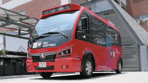 Electrirc minibus