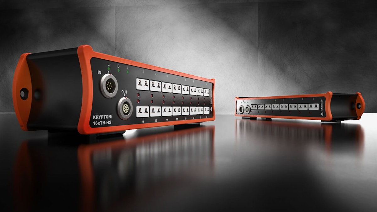 New KRYPTON TH-HS: High-Speed Thermocouple Input | Dewesoft