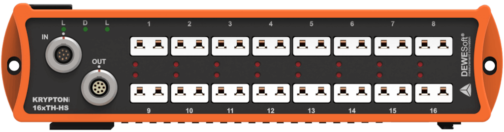 KRYPTONi-16xTH-HS universal high-speed thermocouple data acquisition module