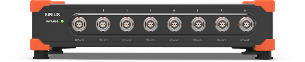 SIRIUS MIC200 front panel