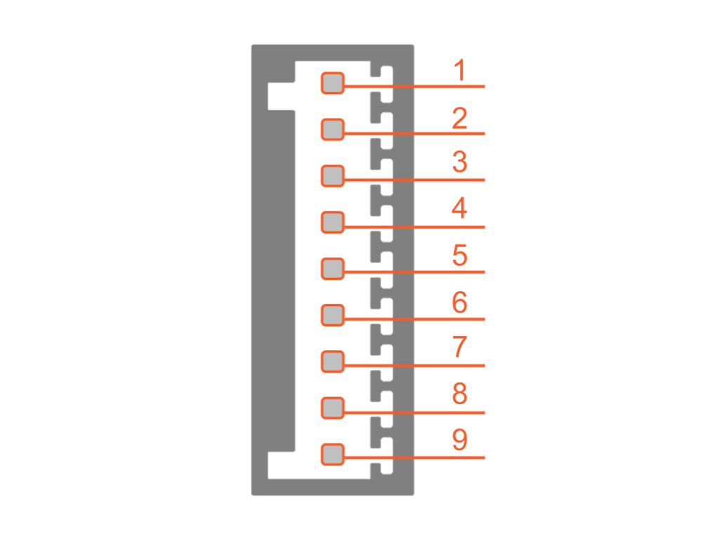 IOLITE-8xSTGS terminal block pinout