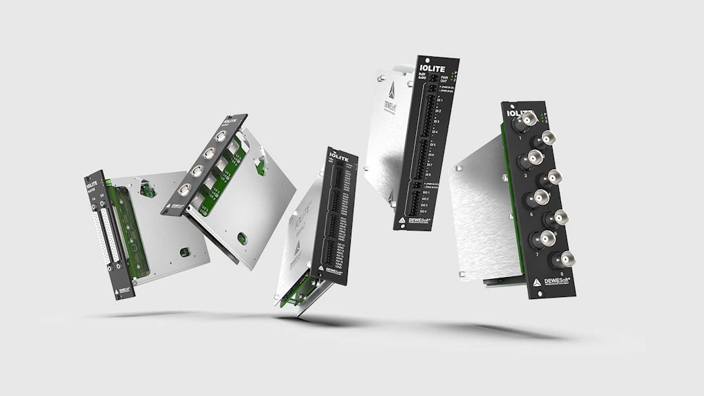 A broad selection of multi-channel IOLITE modules provides flexible system configuration.