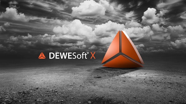 DewesoftX splash screen cover