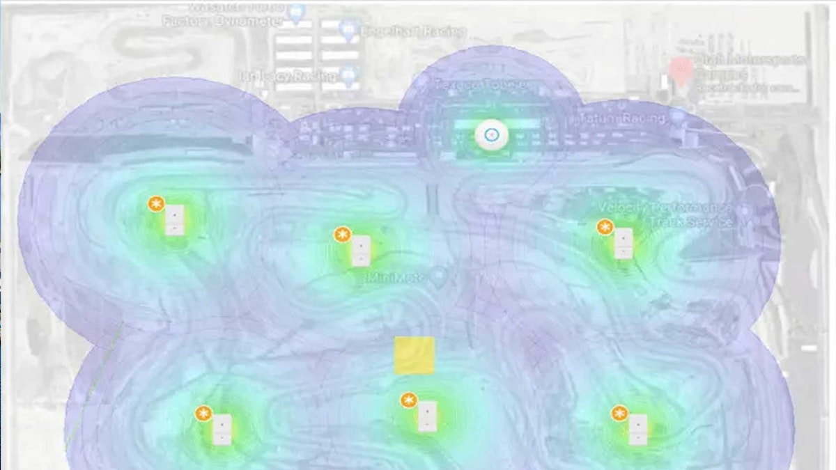 Mesh WiFi Network for Remote Data Acquisition