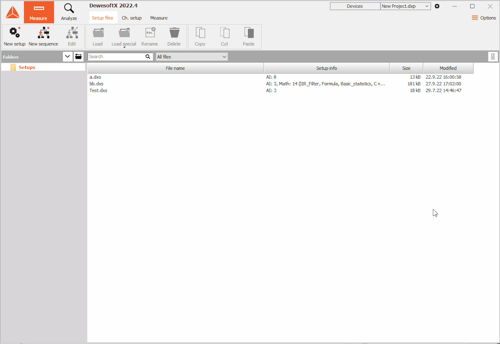 New functionality of the Device setup status New functionality of the Device setup status