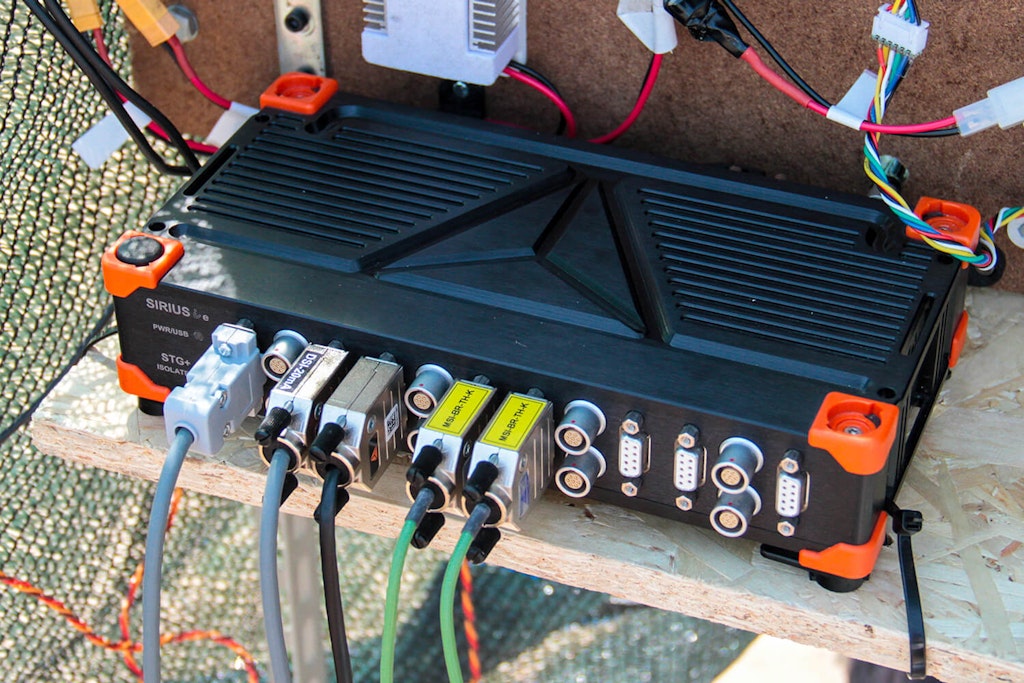 Figure 7. Dewesoft SIRIUSe 8xSTG+ DAQ.