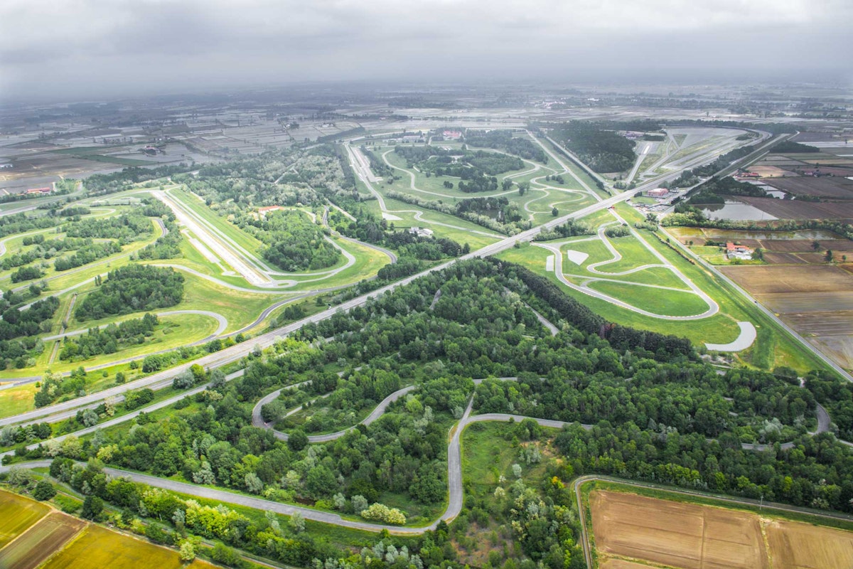 Balocco proving ground Italy