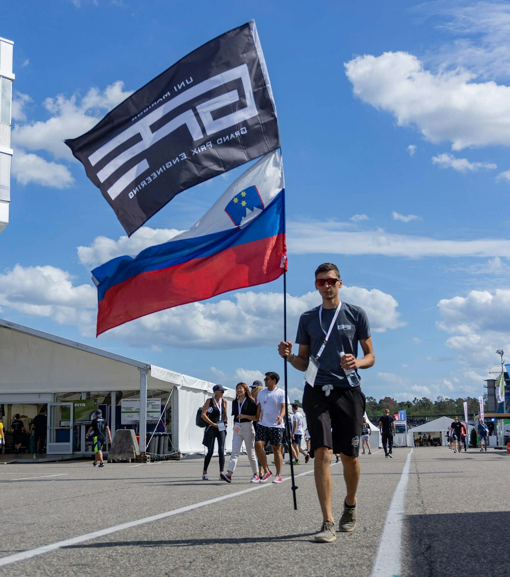 Formula student finish line