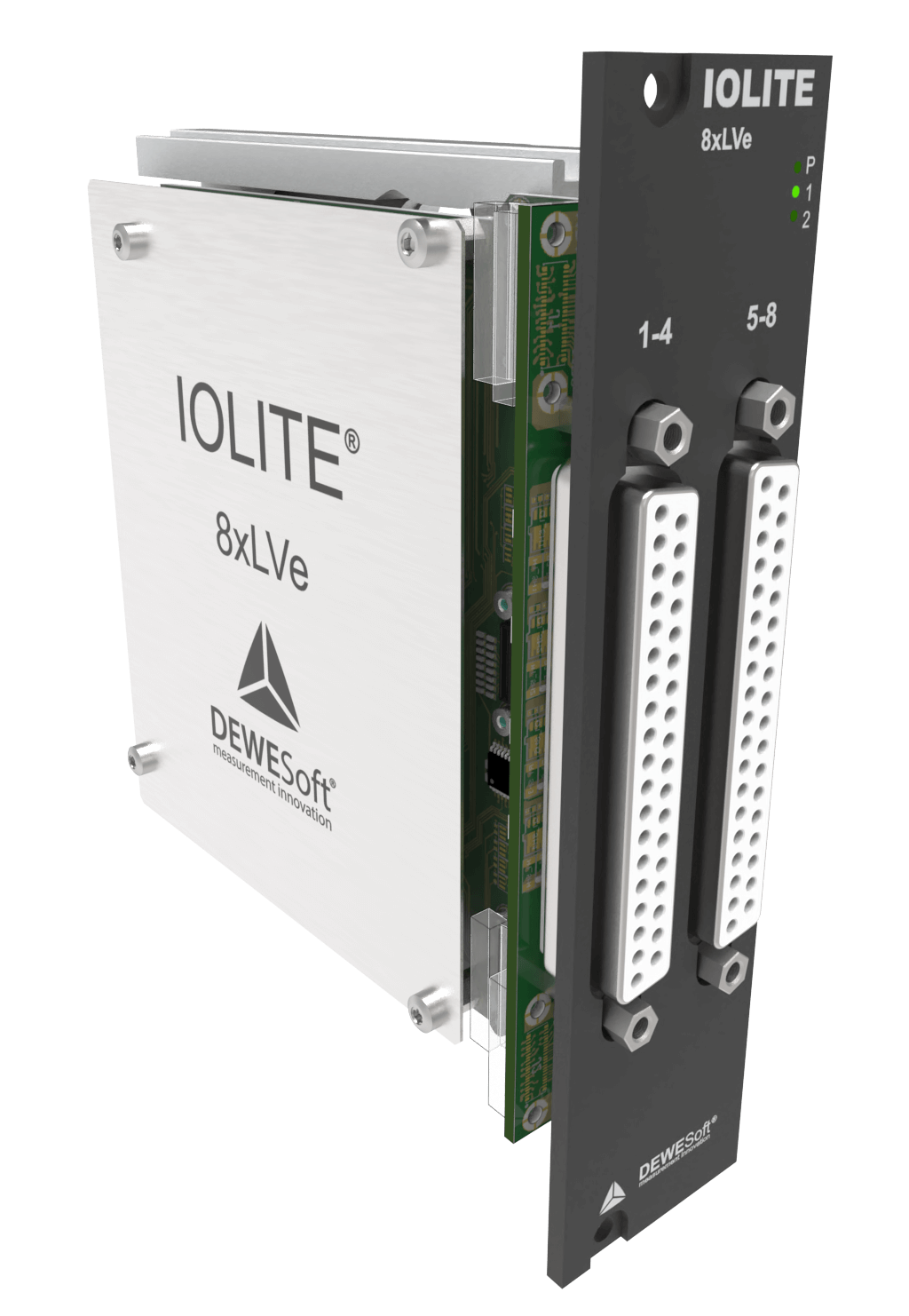 IOLITEr-8xLVe-D37 voltage acquisition module with excitation