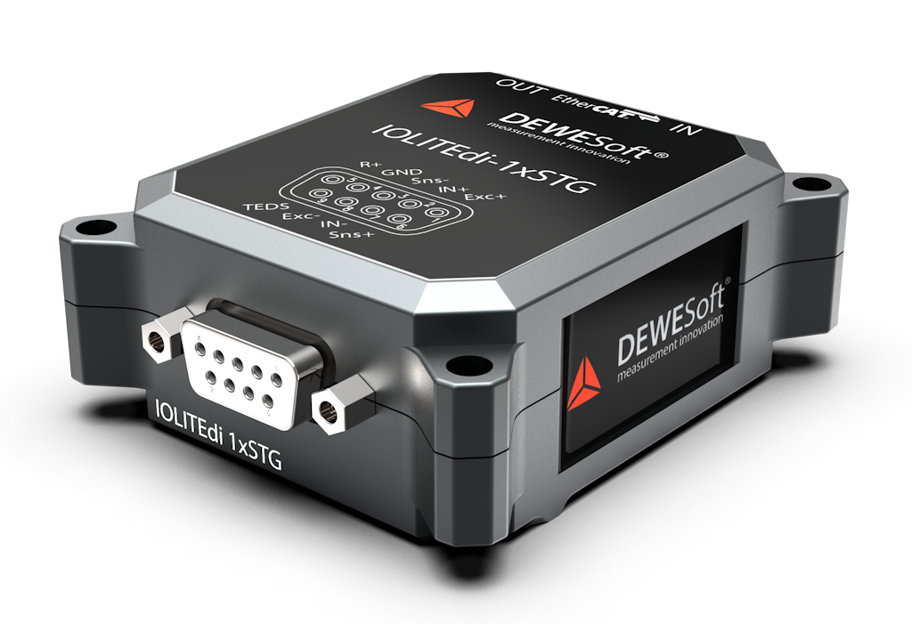 Figure 2. Dewesoft IOLITE 1xSTG amplifier.