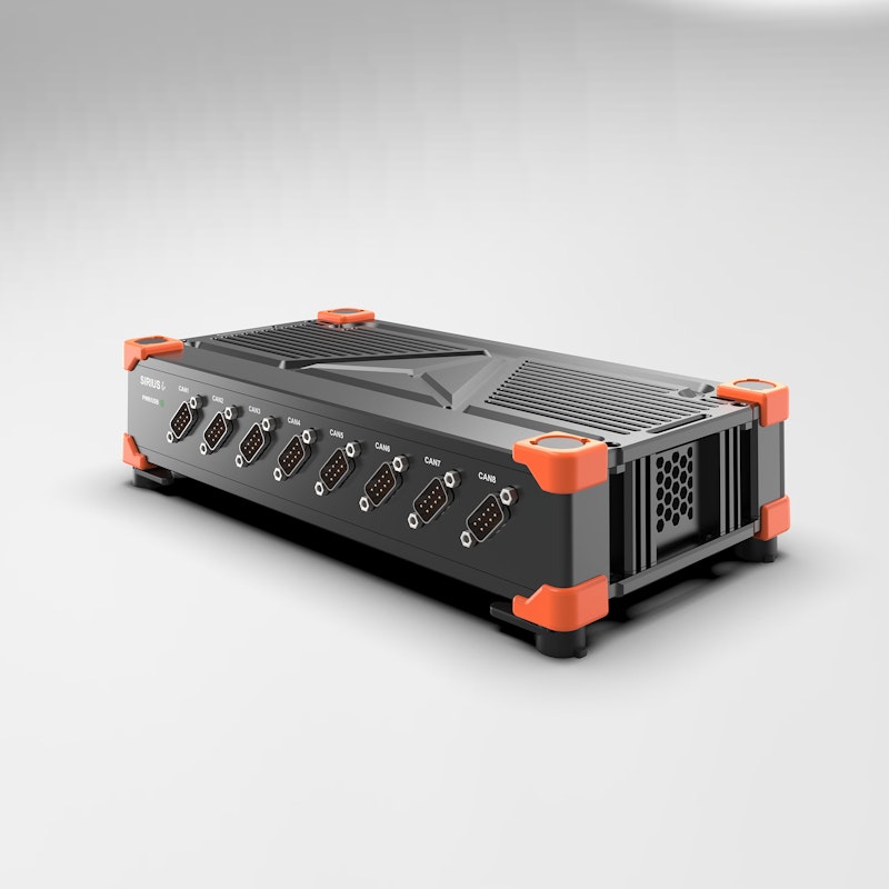 SIRIUSi 8xCAN: 8-channel CAN bus interface and analyzer