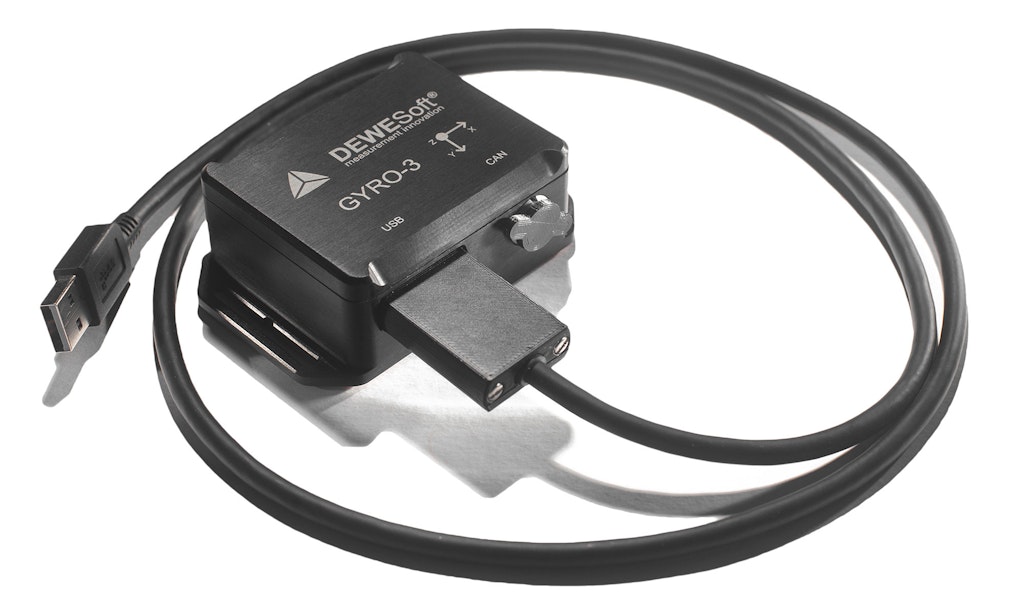 DS-GYRO3 with USB data and power cable