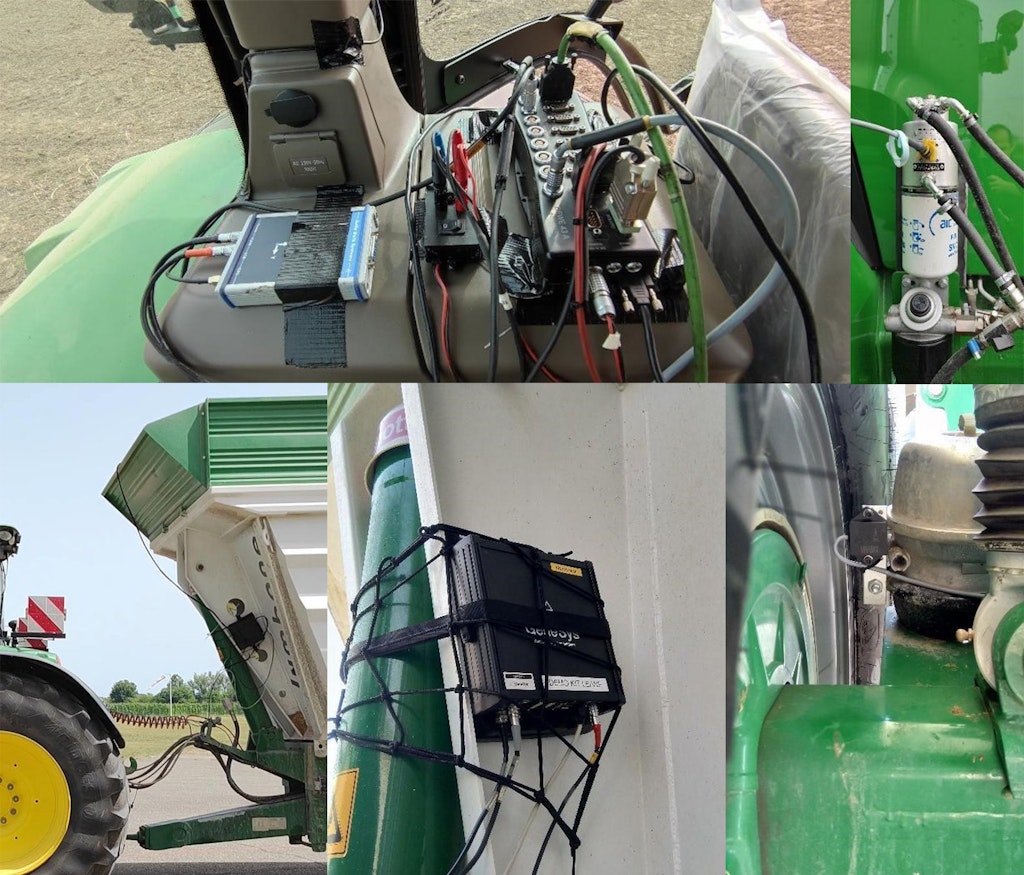 Figure 3. Instrumentation setup for performance and consumption test.