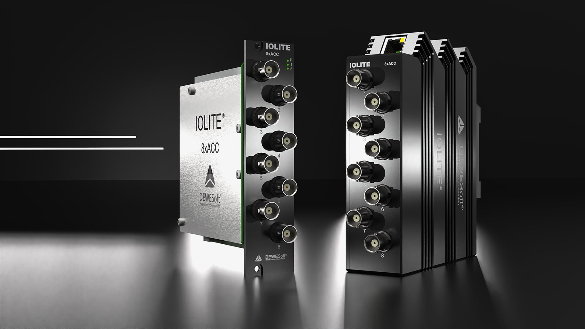 New IOLITE® 8xACC IEPE/ICP vibration measurement amplifier