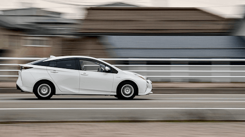 World’s first mass-produced hybrid electric vehicle, the Toyota Prius