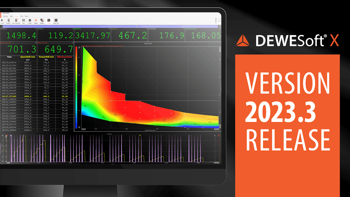 DewesoftX 2023.3 release