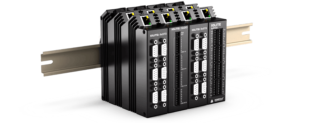 Abb. 1: Modulares IOLITE-Datenerfassungs- und Steuerungssystem von Dewesoft