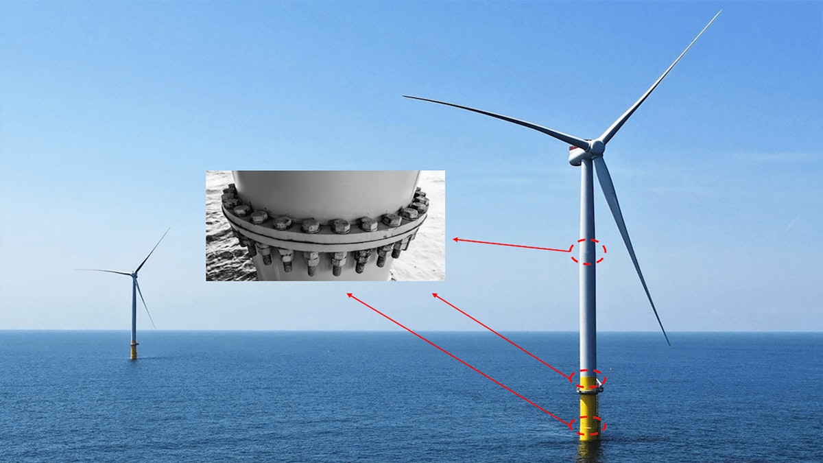 Identification of the physical parameters of bolted joints