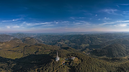 Kum mount with view of Zasavje region