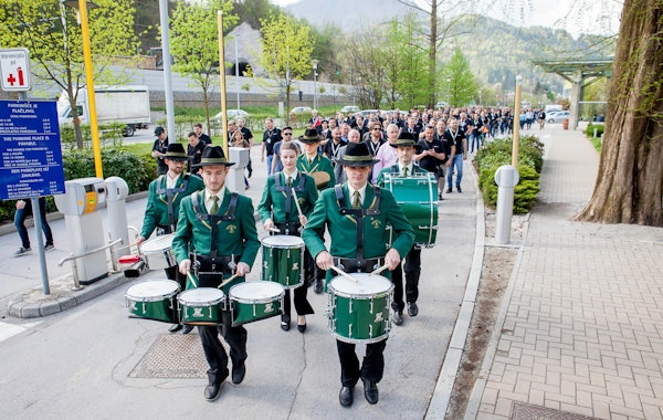 Evening event with Laško orchestra at the Dewesoft Measurement Conference 2018