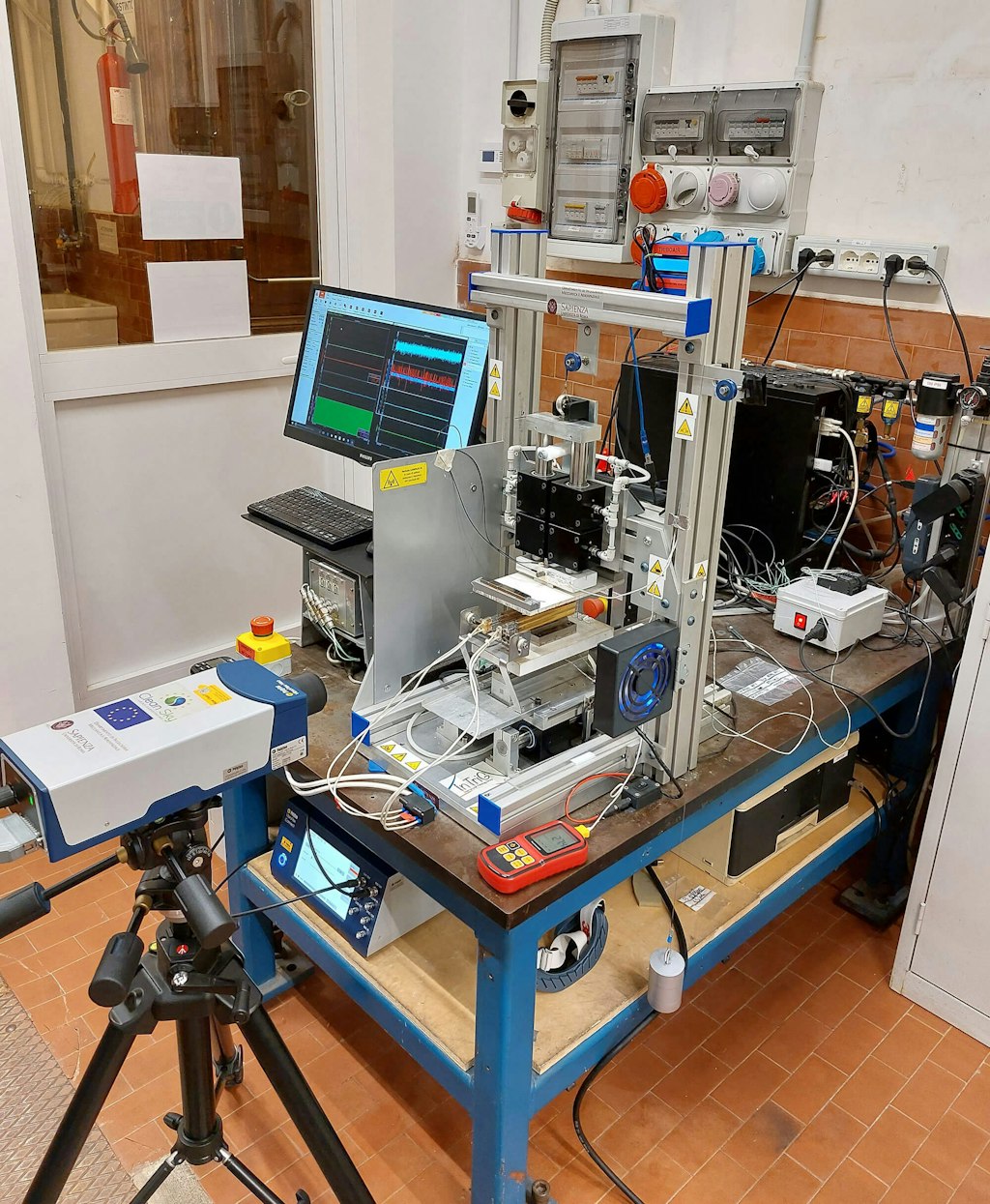 Figure 4. The TriboAir test rig.