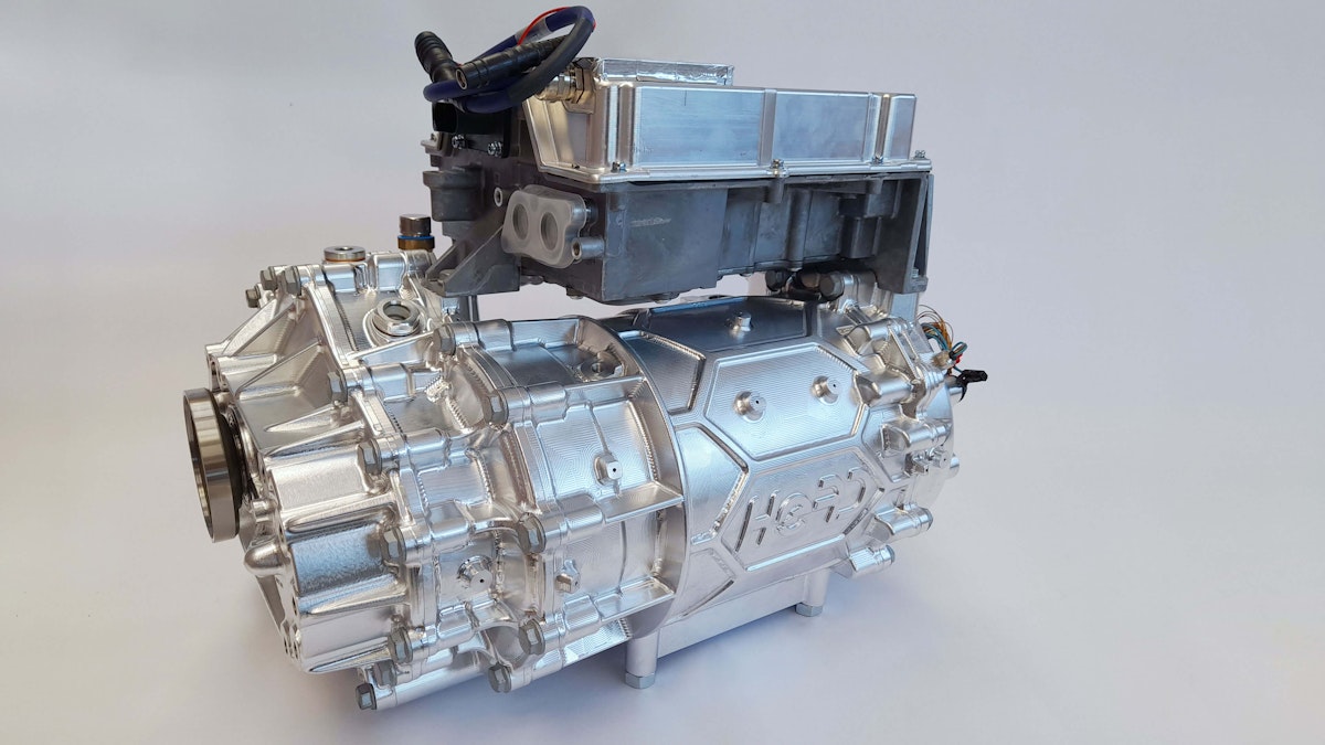 Motor efficiency and NVH testing on high-speed e-axle drive