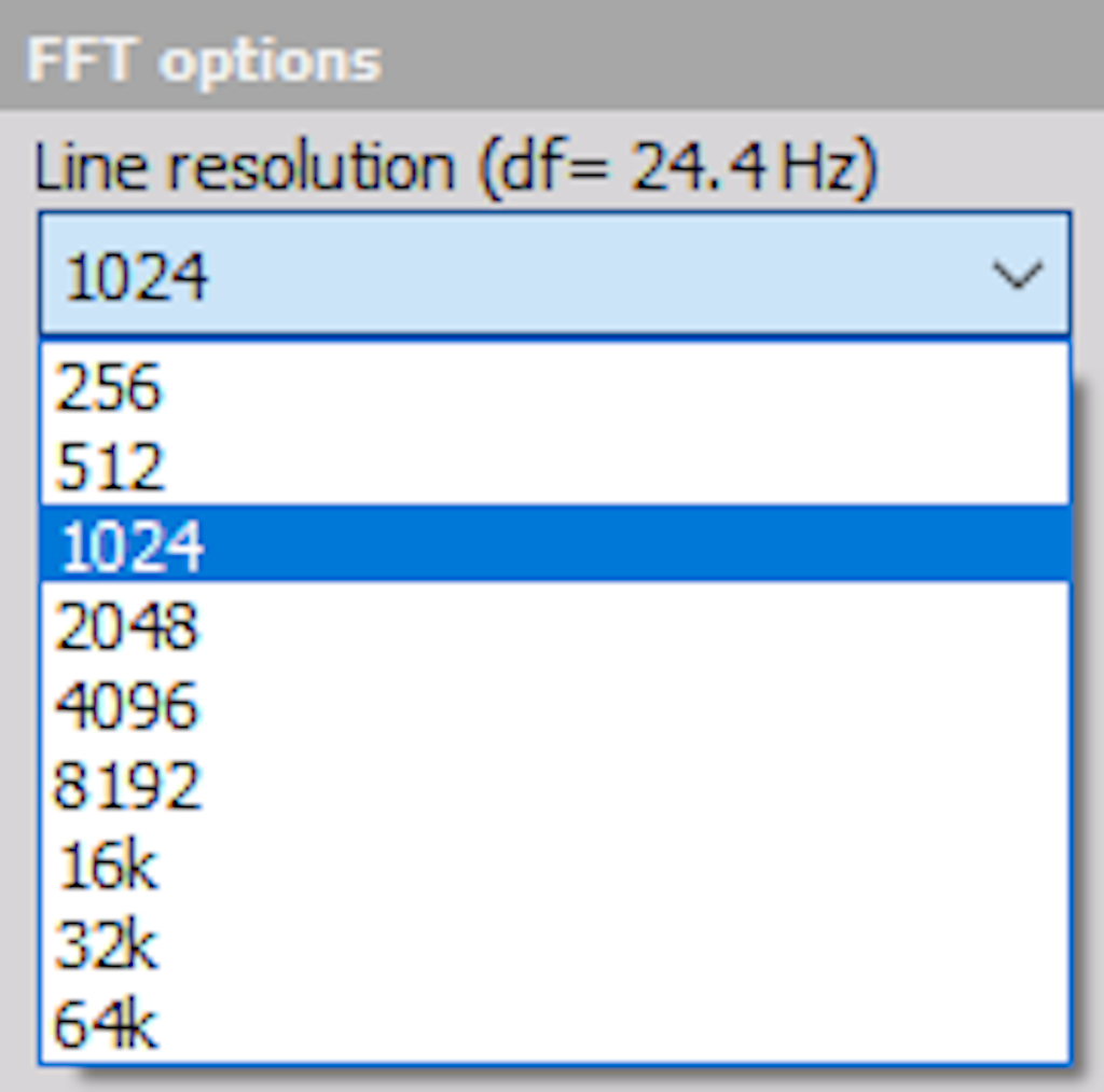 Line resolution
