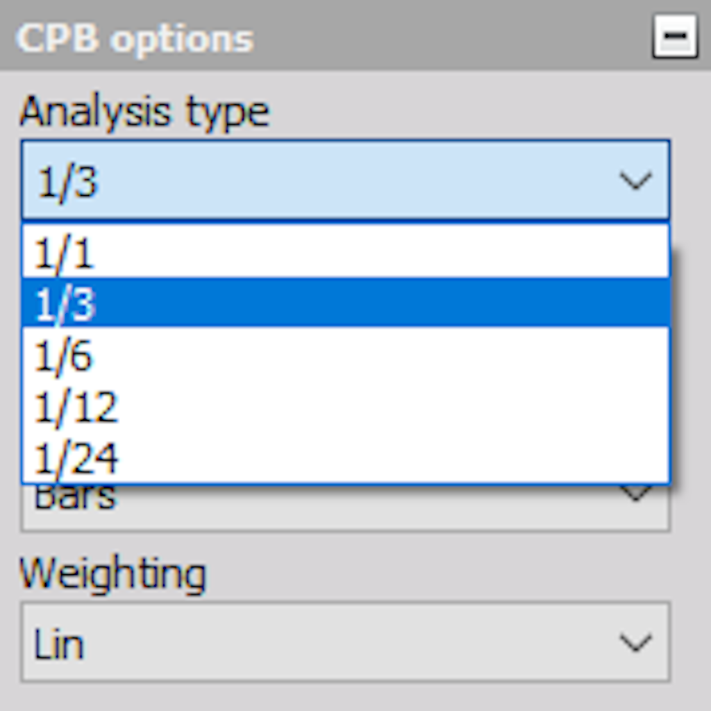 Analysis type