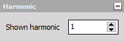 Shown harmonics Shown harmonics