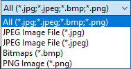 Supported formats Supported formats