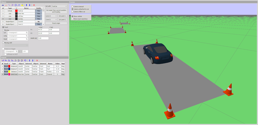 Polygon can be used for different vehicle dynamic testings, as well as for ADAS testing Polygon can be used for different vehicle dynamic testings, as well as for ADAS testing