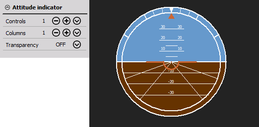 Attitude indicator Attitude indicator
