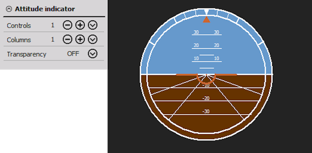 Attitude indicator