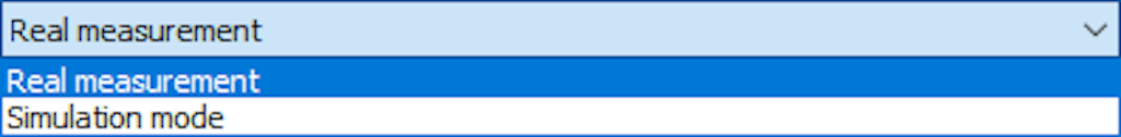 Dewesoft settings operation mode