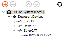 Dewesoft settings add device Dewesoft settings add device