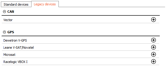 Adding legacy devices Adding legacy devices