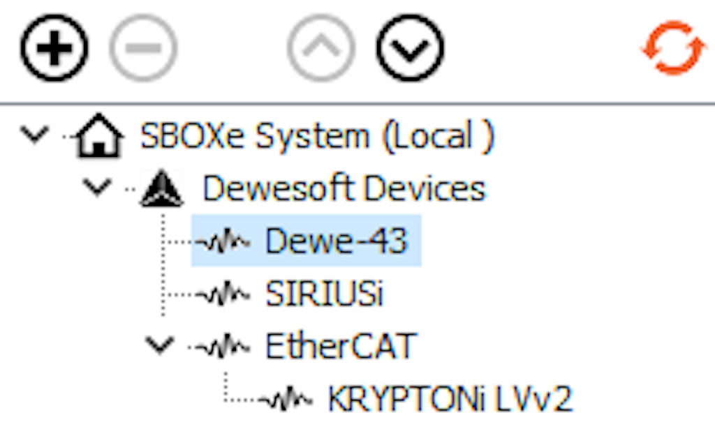 Refreshing device list