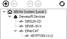 Dewesoft settings device list Dewesoft settings device list